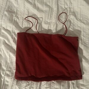 Aeropostale Deep Red Camisole Top